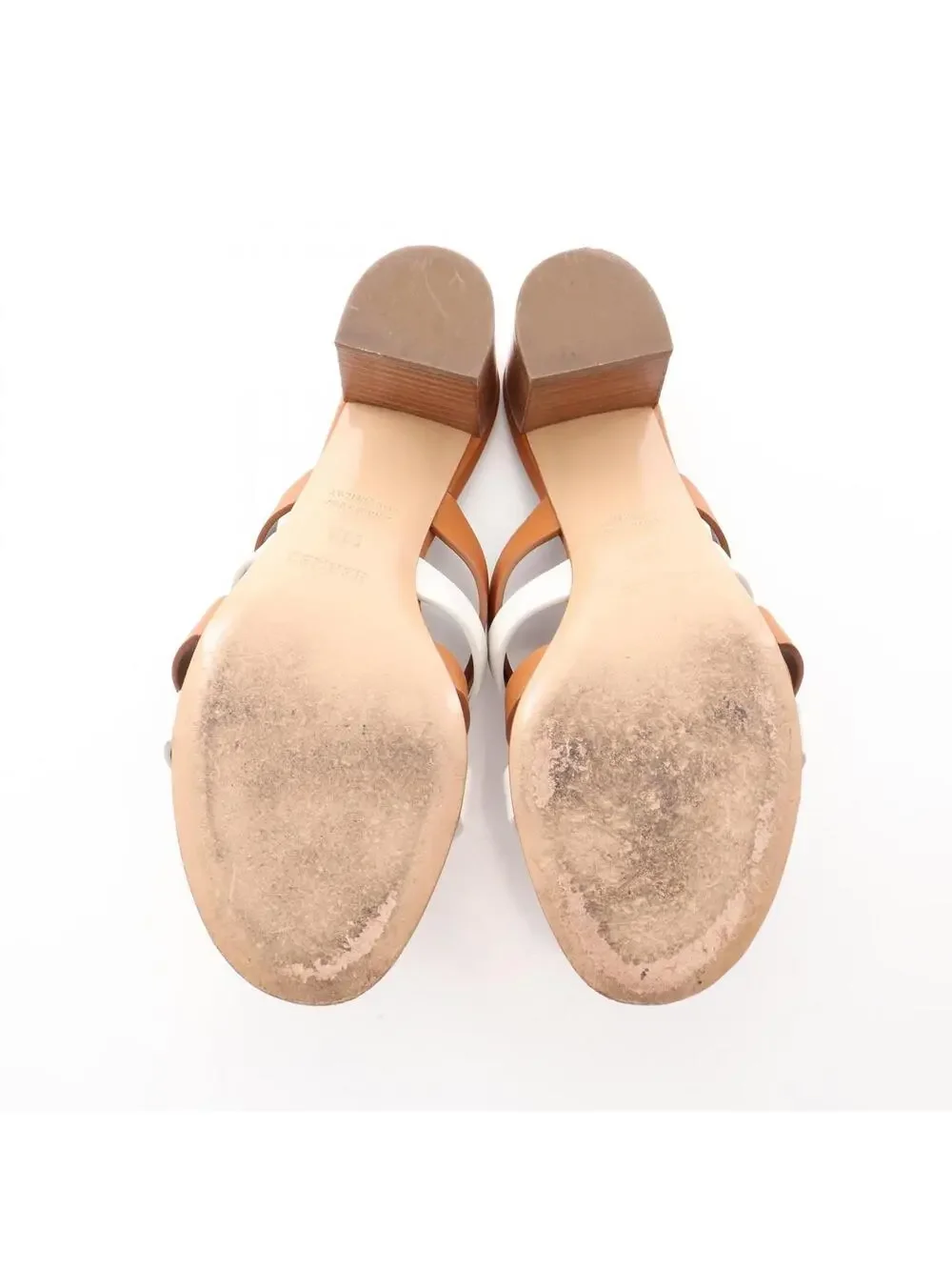 Hermes Amica Sandals #36.5 Heels Shoes #291552H44B
